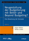 Buchcover Neugestaltung der Budgetierung mit Better und Beyond Budgeting?