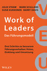 Buchcover Work of Leaders: Das Führungsmodell: Drei Schritte zu besserem Führungsverhalten: Vision, Einklang und Umsetzung