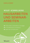 Buchcover Wiley-Schnellkurs Hausarbeiten und Seminararbeiten
