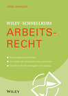 Buchcover Wiley-Schnellkurs Arbeitsrecht