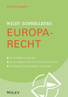 Buchcover Wiley-Schnellkurs Europarecht