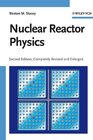 Buchcover Nuclear Reactor Physics