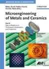 Buchcover Microengineering of Metals and Ceramics