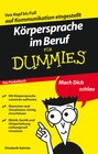 Buchcover Körpersprache im Beruf für Dummies Das Pocketbuch
