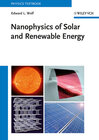 Buchcover Nanophysics of Solar and Renewable Energy