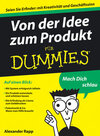 Buchcover Von der Idee zum Produkt für Dummies