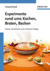 Buchcover Experimente rund ums Kochen, Braten, Backen
