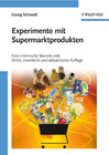 Buchcover Experimente mit Supermarktprodukten