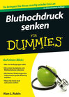 Buchcover Bluthochdruck senken für Dummies