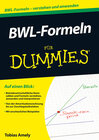 Buchcover BWL-Formeln für Dummies