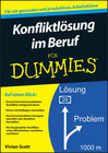 Buchcover Konfliktlösung im Beruf für Dummies