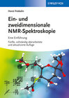 Buchcover Ein- und zweidimensionale NMR-Spektroskopie