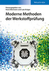 Buchcover Moderne Methoden der Werkstoffprüfung