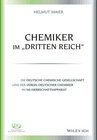 Buchcover Chemiker im "Dritten Reich"