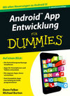 Buchcover Android App Entwicklung für Dummies
