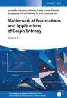 Buchcover Mathematical Foundations and Applications of Graph Entropy