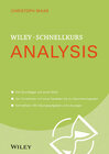 Buchcover Wiley-Schnellkurs Analysis
