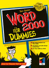 Buchcover Word 2000 für Dummies