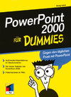 Buchcover Powerpoint 2000 für Dummies