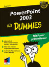 Buchcover PowerPoint 2003 für Dummies