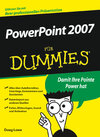 Buchcover PowerPoint 2007 für Dummies