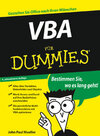 Buchcover VBA für Dummies
