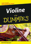Buchcover Violine für Dummies