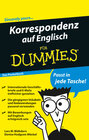 Buchcover Korrespondenz auf Englisch für Dummies Das Pocketbuch
