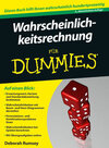Buchcover Wahrscheinlichkeitsrechnung für Dummies