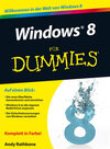 Buchcover Windows 8 für Dummies
