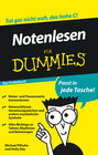 Buchcover Notenlesen für Dummies Das Pocketbuch