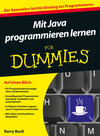 Buchcover Mit Java programmieren lernen für Dummies