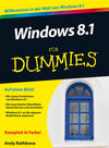 Buchcover Windows 8.1 für Dummies