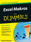 Buchcover Excel Makros für Dummies