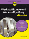 Buchcover Werkstoffkunde und Werkstoffprüfung für Dummies