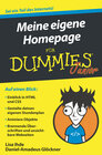 Buchcover Meine eigene Homepage für Dummies Junior