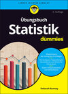 Buchcover Übungsbuch Statistik für Dummies