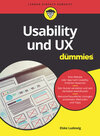 Buchcover Usability und UX für Dummies