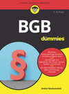 Buchcover BGB für Dummies