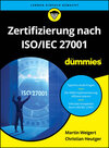 Buchcover Zertifizierung nach ISO/IEC 27001 für Dummies