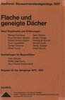 Buchcover Aachener Bausachverständigentag 1997