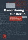 Buchcover Bauordnung für Berlin