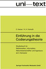 Buchcover Einführung in die Codierungstheorie