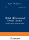 Buchcover Moduli of Curves and Abelian Varieties