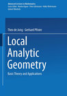 Buchcover Local Analytic Geometry