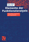 Buchcover Elemente der Funktionalanalysis