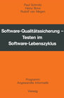 Buchcover Software-Qualitätssicherung