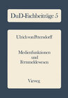 Buchcover Medienfunktionen und Fernmeldewesen