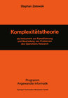 Buchcover Komplexitätstheorie