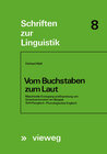 Buchcover Vom Buchstaben zum Laut